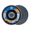 Pferd 5" x 7/8" A.H. POLIFAN Flap Disc - Z PSF EXTRA STEELOX, Zirconia, 40 Grit, Conical 60633 - alternate 1